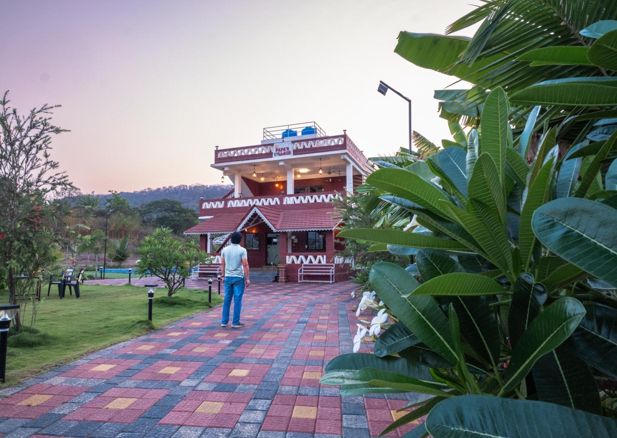 Vibe Meadows Villa With Private Swimming Pool Near Kashid Beach 外观 照片